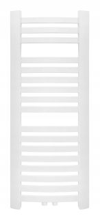 Diamantový 228 W vodný kúpeľňový radiátor 470 x 550 mm biely