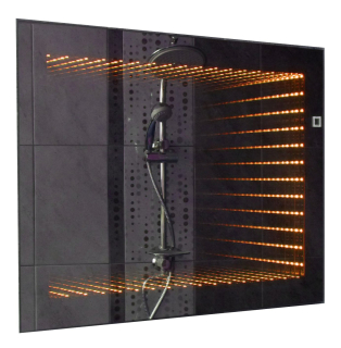3D LED zrkadlo do kúpeľne 65x100 SUPER AKCIA