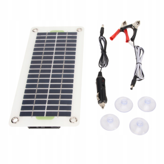 Fotovoltaika - Solárny solárny panel 30W 12V USB