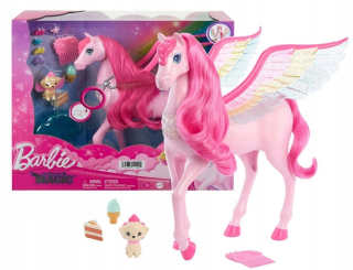 Barbie bábika - Barbie Doll, štipka Magic Pegas Light Sound