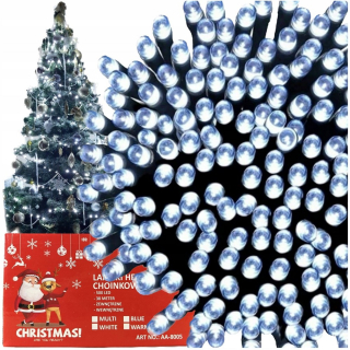 Vianočné svetielka - Vianočné stromčeky 500 LED 38 m bielej studenej vo vnútri. Vianoce do Vianoc 8in1 vianočný stromček