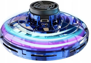 Fidget spinner - Flying Fidget Spinner Bumerang UFO LED 366 DRON