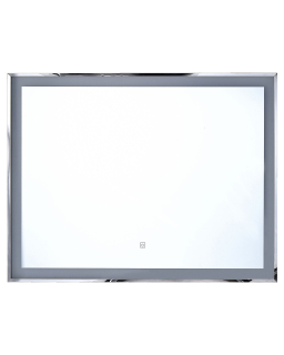 Beliani nástenný zrkadlový obdĺžnik 900 x 700 mm