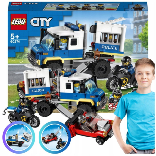 LEGO City 60276 Policajný väzenský konvoj + BALENIE NA ZÁSIELKU