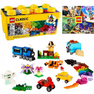 LEGO Classic 10696 Kreatívne kocky Stredná krabica + LEGO KATALÓG 2024 NOVINKA