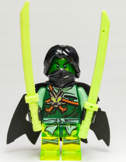 Figúrka LEGO Ninjago - Morro s plášťom - njo163 + zbrane