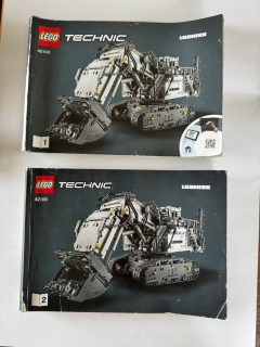 Návod na rýpadlo LEGO Technic 42100 Liebherr R 9800