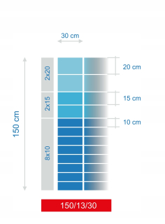 Pletivo, sieť - PLETIVA LESNÉHO PLOTU 150/13/30 L 50m + SKOBLE Mostostal-Met