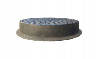 LIATINOVÝ POKLOP 12,5 TON kruhový H80 FI 600