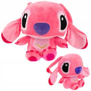 LILO A STICH MEDVEĎ 45cm ružový plyšový maskot plyšový anjelik