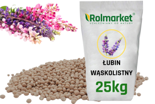 Semená lupiny ŁUBIN 25000 g