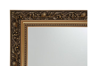 Artmaxi nástenné zrkadlo obdĺžnikový kovový rám 700 x 1200 mm