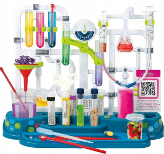 Sada pre malých chemikov - Laboratórium malá chemik super chémia Clementoni
