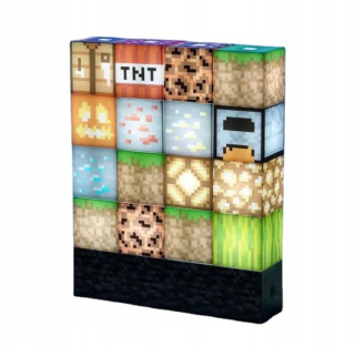 Detské nočná lampa - Minecraft nočná lampa