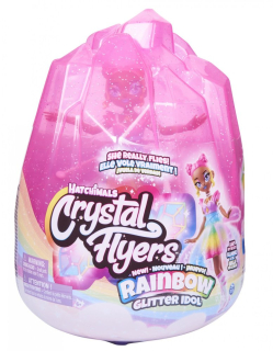 Rozprávková figúrka - Flying Fairy Hatchimals Crystal Flyers Rainbow