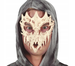 MASKA LEBKA KOST KOST KOST HALLOWEEN