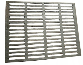 Liatinový GRILL rošt do udiarne ohnisko gril pec na chlieb VEĽKÁ 43x34,5