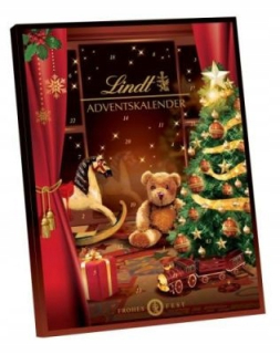Lindt adventný kalendár Medvedík 235g