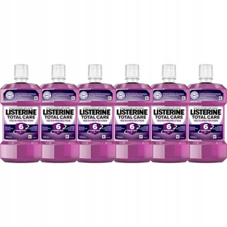 Listerine Total Care ústne vody 500 ml x 6 kusov