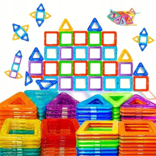MAGNETICKÉ BLOKY 3D MAGNETICKÉ 100ks Vzdelávanie veľ