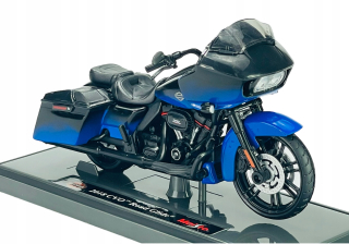 MAISTO 2018 HARLEY-DAVIDSON CVO ROAD GLIDE BLUE 1:18 MOTOCYKEL NOVINKA
