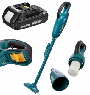 Tyčový vysávač - Makita DCL180 ZB 30W Vysávač + LXT batéria 18V