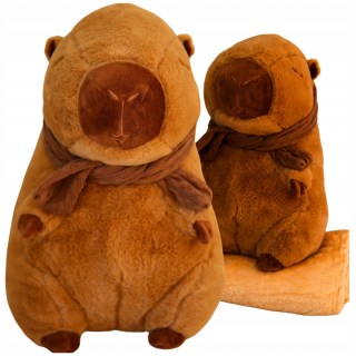 MASKOT VANKÚŠOVÁ PRIKRÝVAČKA 3V1 KAPYBARA S mäkkou prikrývkou 45 CM