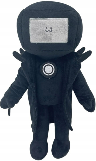 Rozprávkový plyšák - SKIBIDI TOALETNÝ PLYŠOVÝ TITAN TV MASKOT MAN 26CM