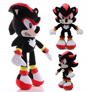 Rozprávkový plyšák - Sonic Mascot Shadow Black Hedgehog 40 cm xxl