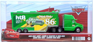 Rozpravkové auto - Mattel Cars Tir Marucha HTB 86 Chick Hicks 1:55 NOVINKA !!!