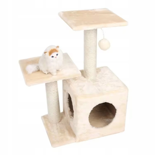 Vysoké škrabadlo, posteľ, škrabadlo, veža LANDGRAF do 60 cm