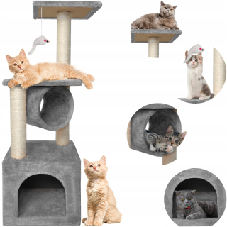 Nízke škrabadlo, posteľ, škrabadlo, veža Purlov 61 - 100 cm