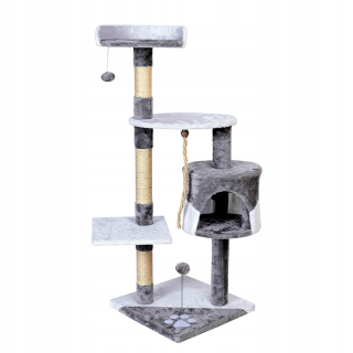 Vysoké škrabadlo, posteľ, škrabadlo, veža Steinmedia 101 - 160 cm