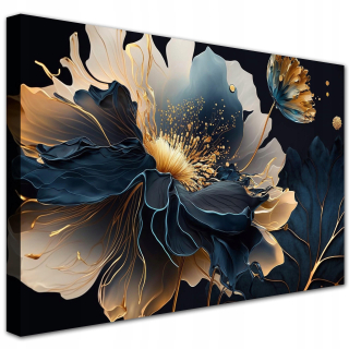 Plátno Canvas s Kvetinovým Motívom, Ideálne do Každej Miestnosti