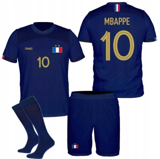 Basketbalová súprava - Mbappe futbalový kostým majstrovstiev sveta - Francúzsko - 122