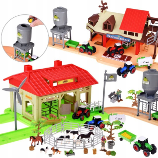MEGA BIG FARM FARM traktory zvierat
