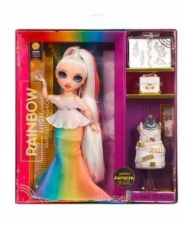 Bábika Rainbow High - MGA Rainbow High Fantastic Fashion Doll - Rainbow