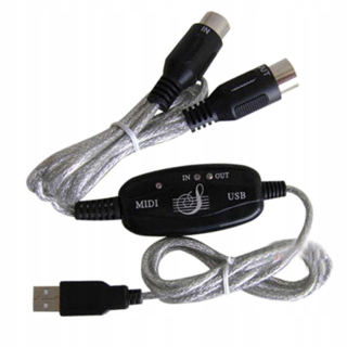 MIDI USB prevodník klávesnice