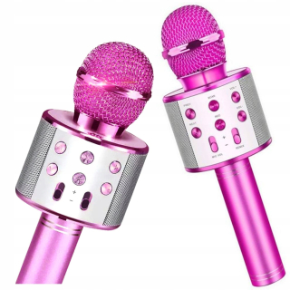 Detský hudobný nástroj - Bezdrôtový reproduktor karaoke mikrofón Bluetooth