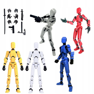 MINI POSTAVKA Zberateľská pohyblivá MINI LEGENDS 13,7CM MINI LEGEND 5 KS