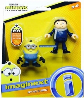 Mattel Imaginext Minions Minions Otto a Gru