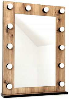 LED MIRROR LOFT ŠTÝL PRIEMYSELNÁ HOLLYWOOD MAKE-UP STANICA MAKE-UP