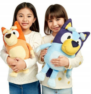 MASKOT MODRÝ A BINGO 45 CM ZMAZANIE