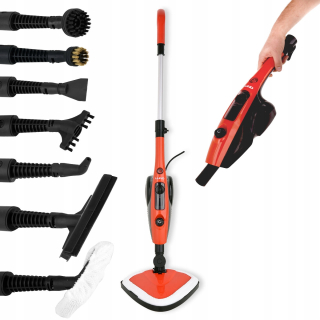 Parný čistič - PARNÝ MOP 2v1 PARNÝ ČISTIČ 1500W + PRÍSLUŠENSTVO