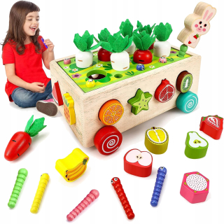 MRKVOVÁ KOLEKCIA HRAČKA MONTESSORI PRE DETI