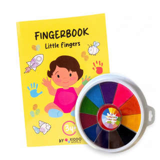 Omaľovánka odtlačkov prstov Little Fingers (3 a viac rokov)
