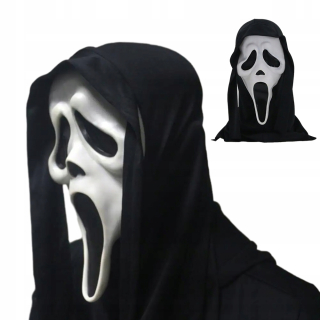 Maska Halloween - Maska Grimasu vražda duchovnej masky kričala dobré rozšírenie na kostýme Halloween