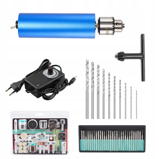 Sada náradia - Micro Mini Electric Ruc vŕtačka 0,3-4 mm