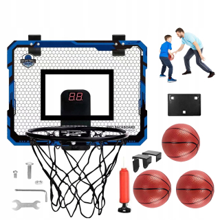 Sada mini basketbalových košov mini basketbalový kôš s 3 prémiovými loptičkami