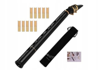 Mini vreckový saxofón s 10 kusmi plátkov